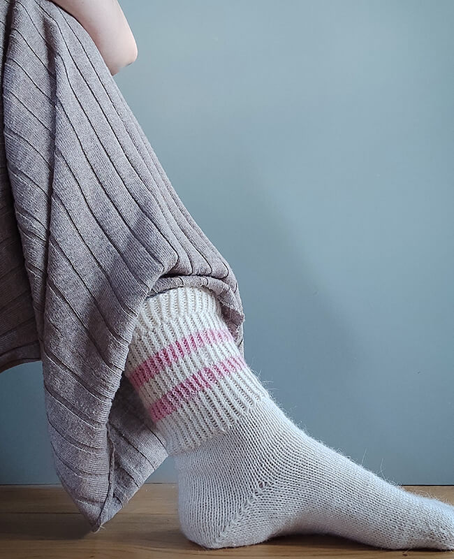 Old-School Tennis Socks